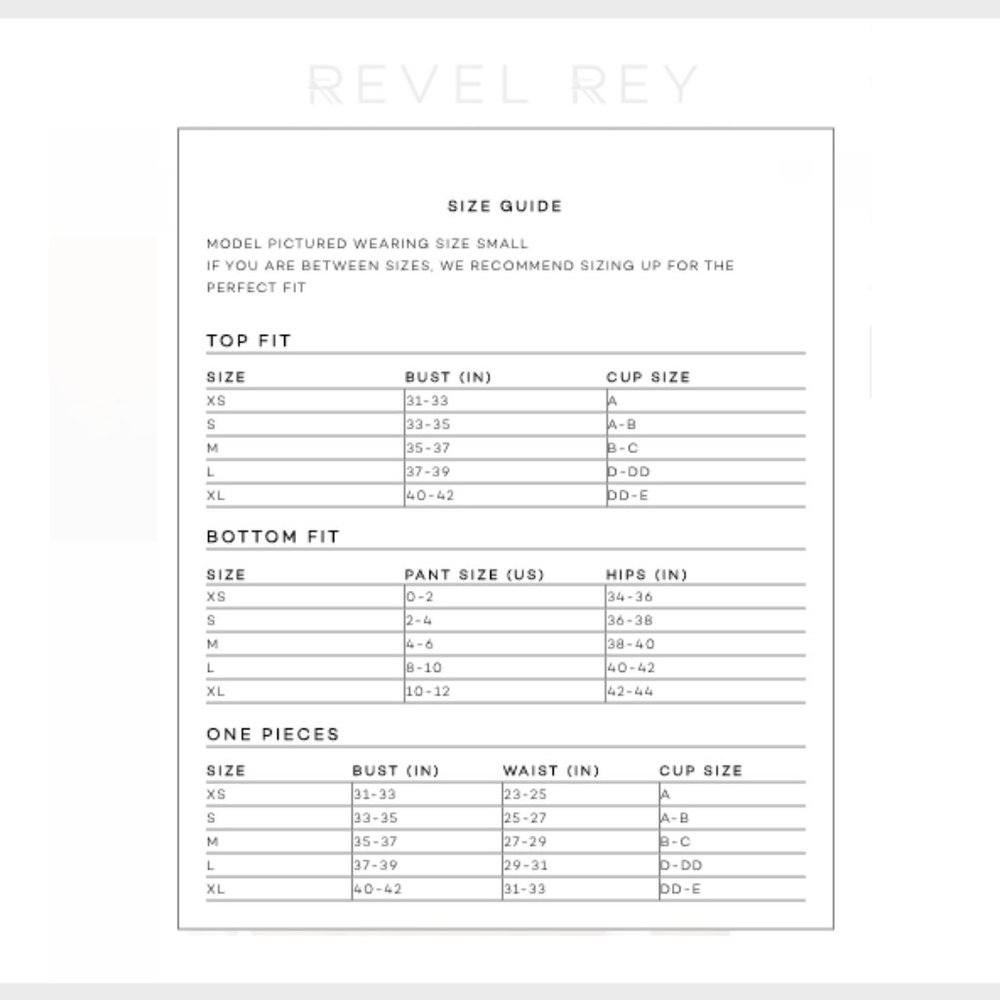 Revel Rey | Simone Wrapped Halter Bikini Top (Matching Bottom Available) | NWT - Picture 11 of 11